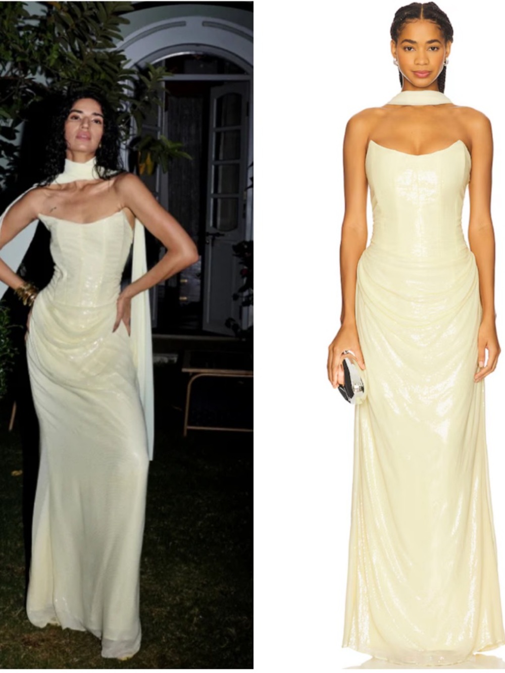Deme by Gabriella Giselle Gown in Butter Yellow